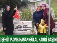 19 MAYISLI ŞEHİT P.ONB.HASAN GÜLAL KABRİ BAŞINDA ANILDI