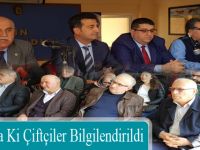 Bafra’da Ki Çiftçiler Bilgilendirildi