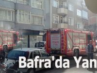 Bafra'da Yangın