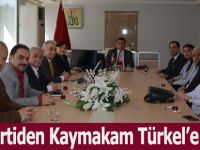 İyi Partiden Kaymakam Türkel'e Ziyaret