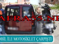 Bafra'da Trafik Kazası: 1 Yaralı