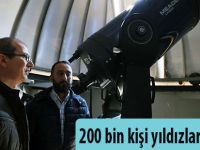 200 bin kişi yıldızlara baktı