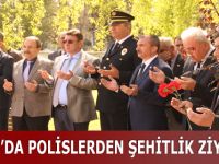 Bafra'da Polislerden Şehitlik Ziyareti