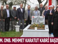 ŞEHİT J. UZM. ONB. MEHMET KARATUT KABRİ BAŞINDA ANILDI