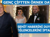 Şehit Haberini Duyunca Eğlencelerini İptal Ettiler