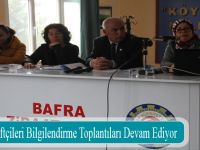 Bafra’da Çiftçileri Bilgilendirme Toplantıları Devam Ediyor
