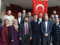 İlkadım Ak Parti Teşkilatından Polis Merkezine Zİyaret