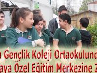 Bafra Gençlik Koleji Ortaokulundan Doğankaya Özel Eğitim Merkezine Ziyaret