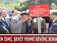 Sokağa Şehidin İsmi Verildi