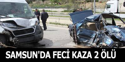 Havza'da Feci Kaza 2 Ölü
