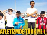 BAFRA ATLETİZMDE TÜRKİYE 1. VE 2. Sİ