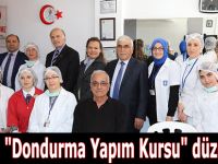 Bafra'da "Dondurma Yapım Kursu" düzenlendi