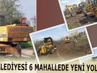 BAFRA BELEDİYESİ 6 MAHALLEDE YENİ YOLLAR AÇTI