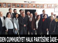 İYİ PARTİDEN CUMHURİYET HALK PARTİSİNE İADE-İ ZİYARET