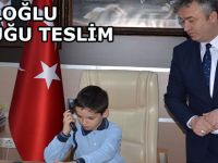 TOPALOĞLU KOLTUĞU TESLİM ETTİ