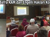 Bafra RAM'dan Engelli Hakları Konferansı