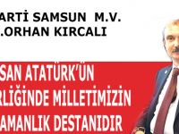 MİLLETVEKİLİ KIRCALI: 23 NİSAN ATATÜRK’ÜN LİDERLİĞİNDE MİLLETİMİZİN KAHRAMANLIK DESTANIDIR