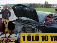 Feci Kaza 1 ölü 10 yaralı