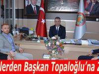AK Gençlerden Başkan Topaloğlu’na Ziyaret