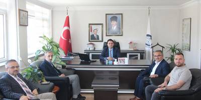 HASİAD'DAN KAYMAKAM YILMAZ'A ZİYARET