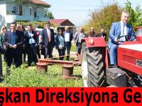 Başkan Direksiyona Geçti