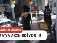 DİLENCİLER YAZ MEVSİMİNDE, BAFRA'DA ARTIŞ GÖSTERDİ
