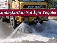 Vatandaşlardan Yol İçin Teşekkür