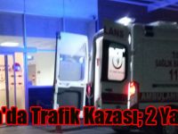 Bafra'da Trafik Kazası; 2 Yaralı