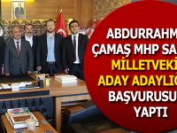 Abdurrahman Çamaş MHP Samsun Milletvekili Aday Adaylığına Başvurusunu Yaptı