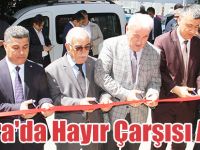 Bafra'da Hayır Çarşısı Açıldı