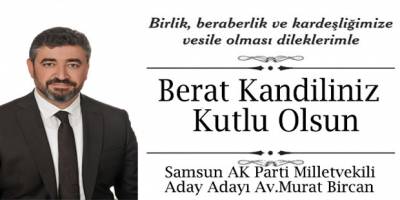 YSV:REGAİP KANDİL MESAJI