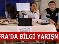 Bafra'da Bilgi Yarışması
