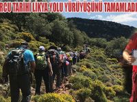 BAFRALI SPORCU TARİHİ LİKYA YOLU YÜRÜYÜŞÜNÜ TAMAMLADI