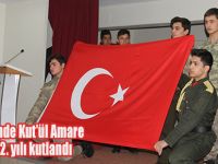 Bafra ilçesinde Kut'ül Amare Zaferi'nin 102. yılı kutlandı