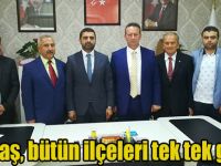 Kocabaş, bütün ilçeleri tek tek geziyor
