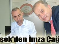 Şimşek'den İmza Çağrısı