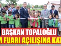 Başkan Topaloğlu Bilim Fuarı Açılışına Katıldı.
