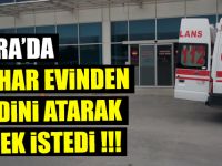 Bafra’da Balkondan düşme