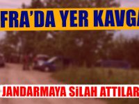 Bafra'da Yer Kavgası, Jandarmaya Silah Attılar