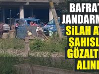 Bafra'da Jandarmaya Silah Atan Şahıslar Gözaltına Alındı
