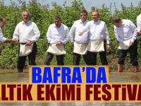 Bafra’da Çeltik Ekimi Festivali