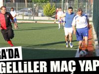Bafra'da Engelliler Maç Yaptı