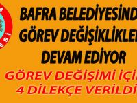 Bafra Belediyesinde Görev Değişikliği- 2