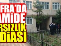 Bafra’da Camide Hırsızlık İddiası