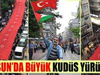 Samsun'da Büyük Kudüs Yürüyüşü