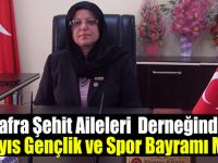 Bafra Şehit Aileleri Derneğinden 19 Mayıs Bayram Mesajı