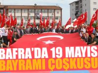 Bafra’da 19 Mayıs Bayramı Coşkusu