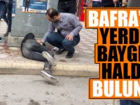 Bafra'da Yerde Baygın halde bulundu