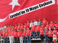 Lovalet'de 19 Mayıs Çoşkusu