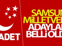Saadet Partisi Listesini Açıkladı